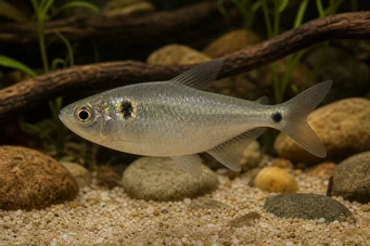 Astyanax bimaculatus (Merkki timantti)