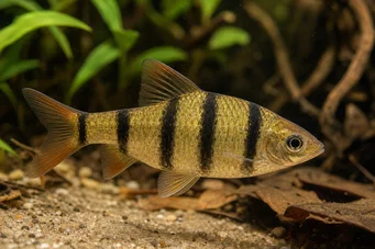 Barbodes pentazona (Viiden kaistan parrakas)