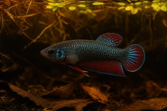 Betta splendens imbellis Rauhallinen betta