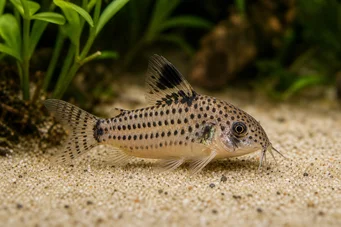Corydoras schwartzi Corydoras viidellä bändillä