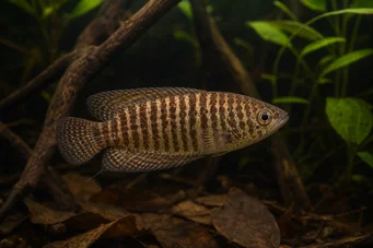 Ctenopoma ansorgei (Ctenopoma -oranssi)