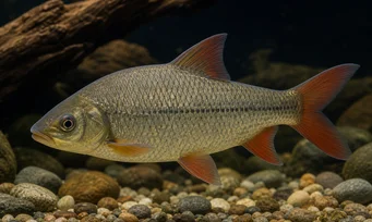 Distichodus noboli (Punainen evä Distichodus)