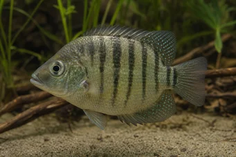 Etroplus suratensis Vihreä kromidi