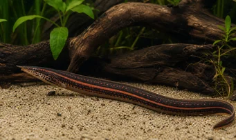 Mastacembelus erythrotaenia Palo Pointe Anguille