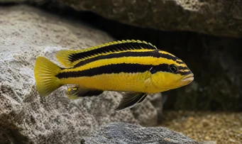 Melanochromis auratus Kultainen mbuna