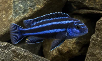 Melanochromis johanni Siklidi -koboltti