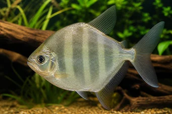 Metynnis hypsauchen fasciatus Metonnnis Rayé