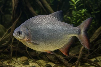 Myleus pacu Pakou, Koumanou-nwé (musta), Pacu dente