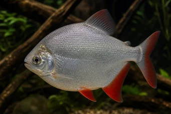 Myleus rubripinnis rubripinnis Meonnnis punaisella koukulla