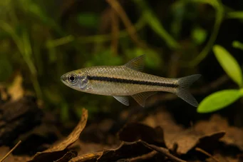 Nannaethiops unitaeniatus (Afrikkalainen tetra linjalla)