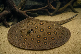 Potamotrygon motoro (Océlée makean veden passi)