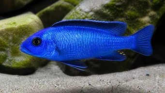 Scianochromis fryeri (Sähköinen sininen)